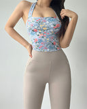 Camila Sports Bra - Blue