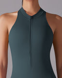 Coralie Seamless Scrunch Jumpsuit - Wood Green