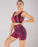 Daphne Sports Bra - Red