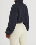 Ellie Crop Pullover - Blue