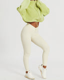 Ellie Crop Pullover - Green
