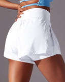 Gemma Active Shorts - White