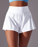 Gemma Active Shorts - White