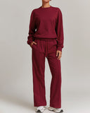Harlow Sweatpants - Burgundy