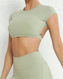 Siena Crop Top - Green