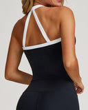 Zephyrine Crop Top - Black