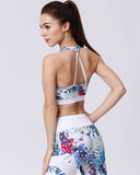 Dolce Flora Sports Bra - Cranberry Crush