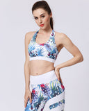 Dolce Flora Sports Bra - Cranberry Crush