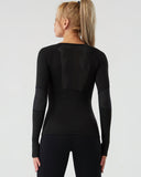 Elliot Mesh Long Sleeve - Black