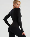 Elliot Mesh Long Sleeve - Black