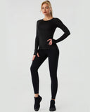 Elliot Mesh Long Sleeve - Black
