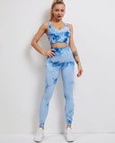 Fojo Dye Seamless Scrunch Leggings