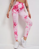 Fojo Dye Seamless Scrunch Leggings